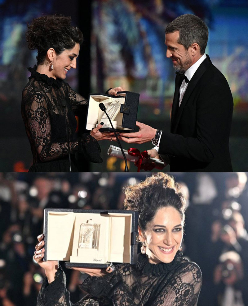 Iranian Zar Amir Ebrahimi wins best actress at Cannes