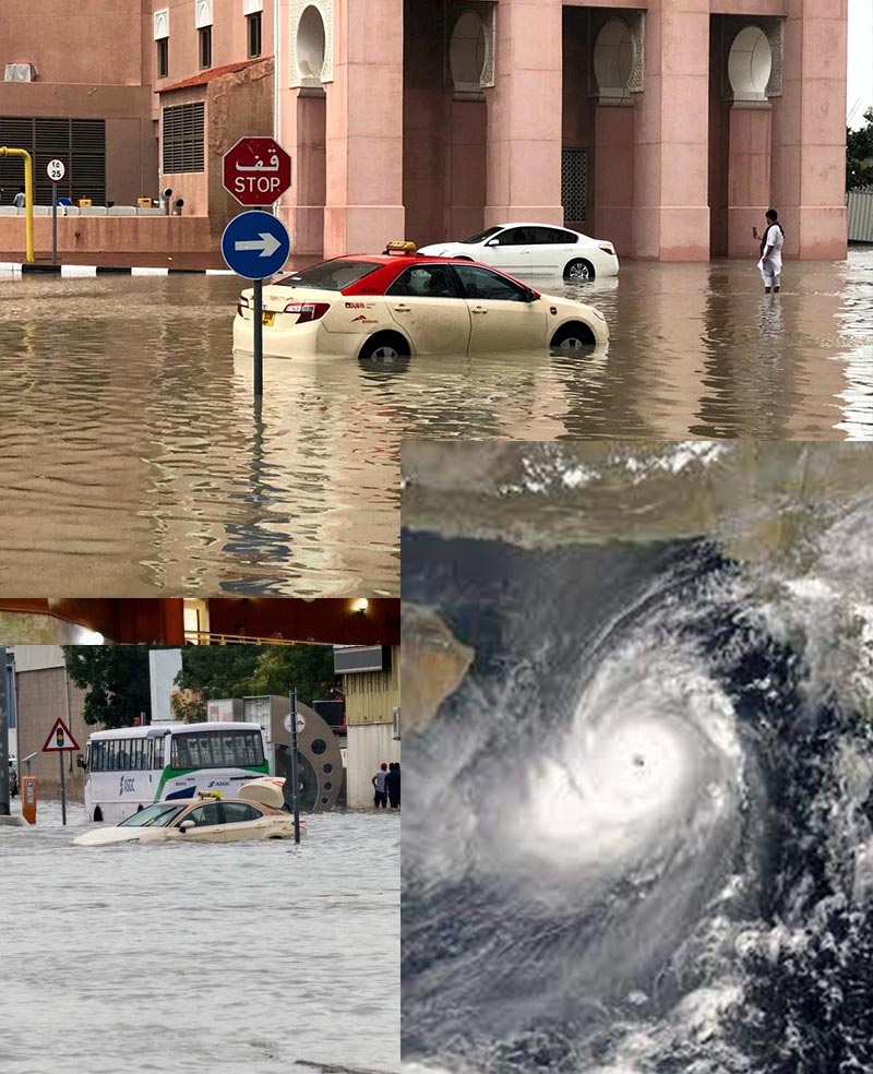 Rare July rain in Qatar,27 years record of rainfall broken in in UAE as storms hit Gulf