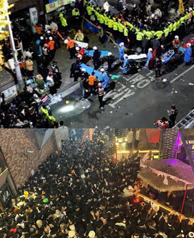 Seoul tragedy: The difference between crowd crush and stampede