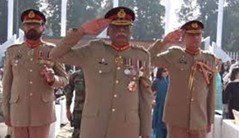 General Sahir Shamshad Mirza takes charge as CJCSC